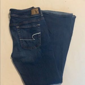 American Eagle kick boot jeans